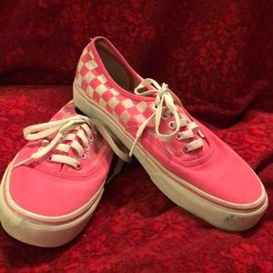 Hot pink vans